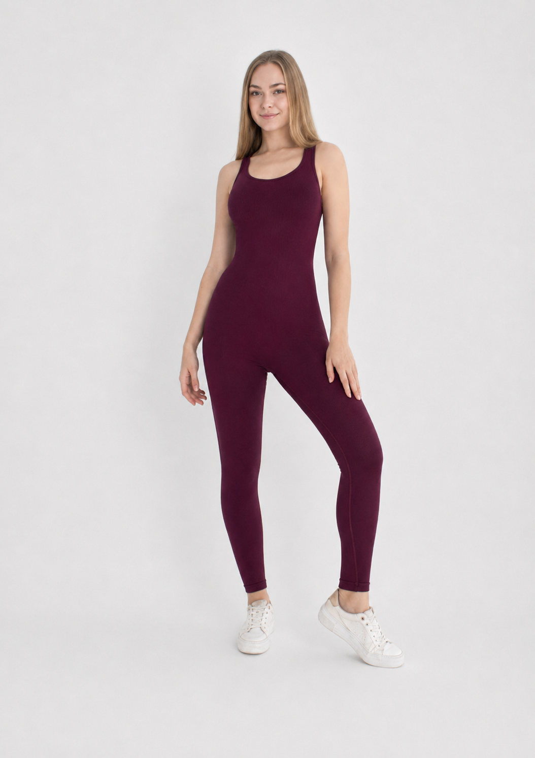 Kombinezon z legginsami / jumpsuit, poliamid