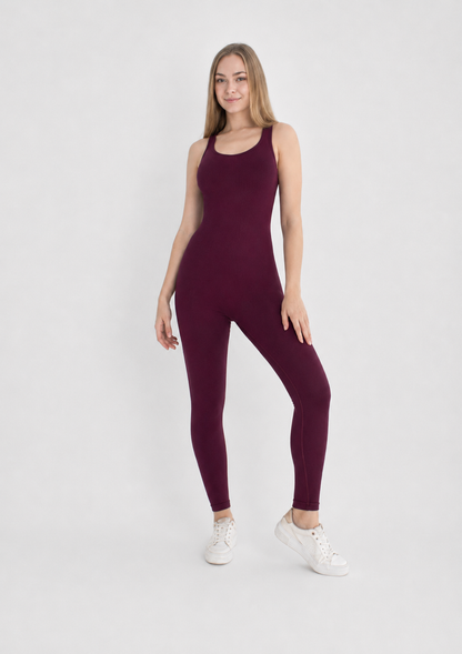 Kombinezon z legginsami / jumpsuit, poliamid