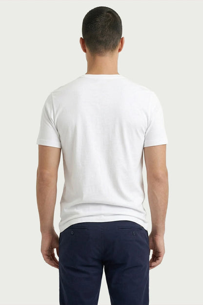 T-Shirt z dekoltem okrągłym, bambus