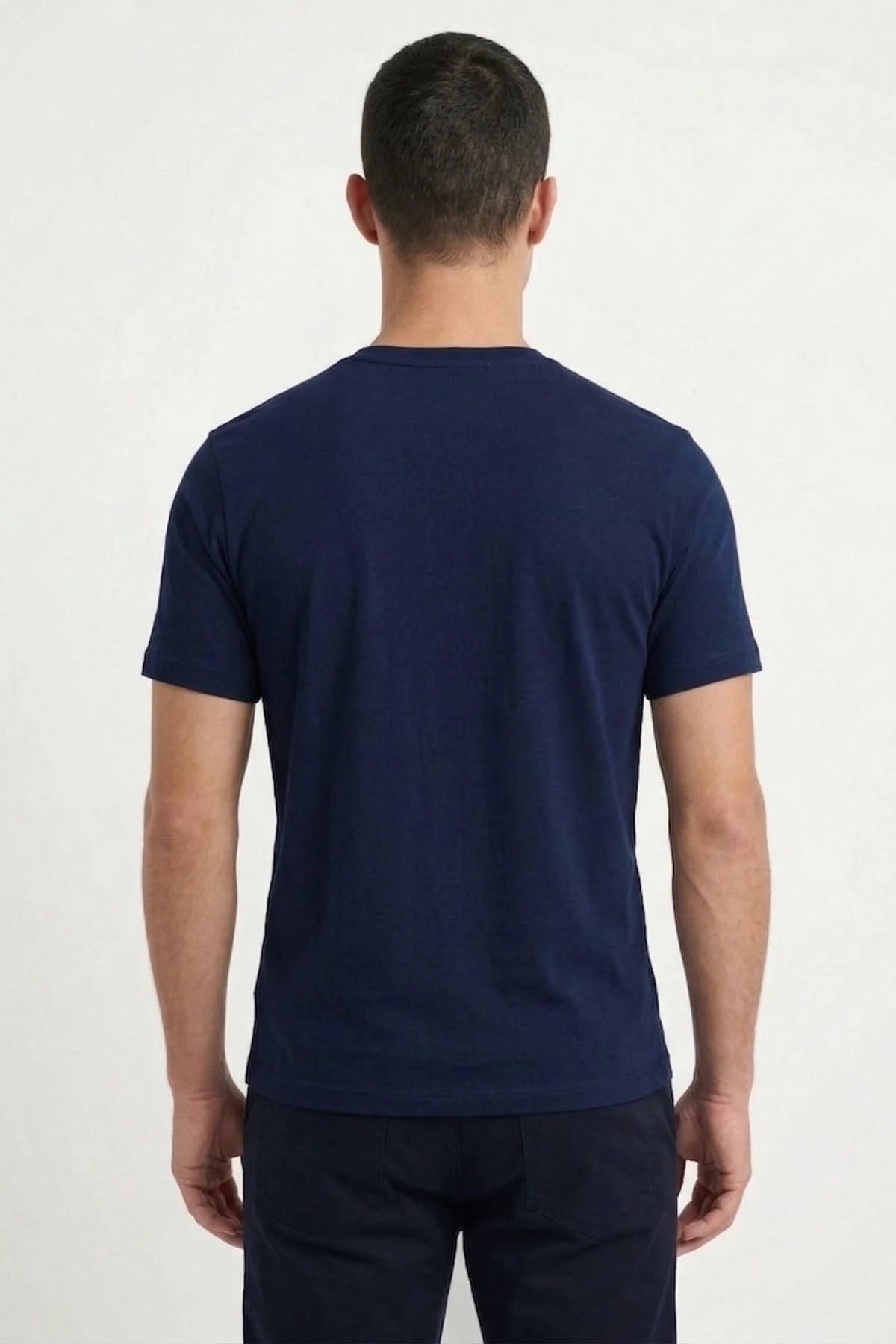 T-Shirt z dekoltem okrągłym, bambus
