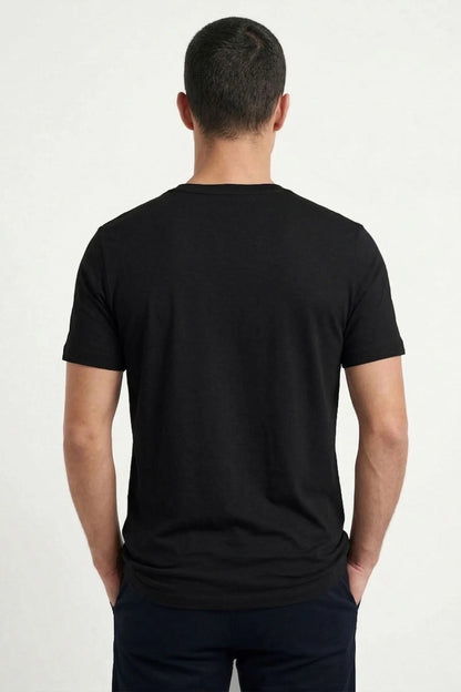 T-Shirt z dekoltem okrągłym, bambus